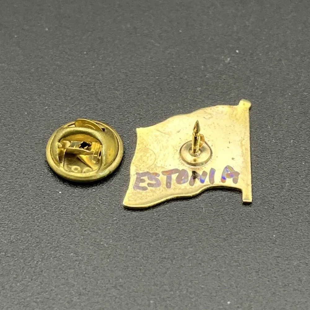 Country Of Estonia Flag Estonian Lapel Hat‎ Pin